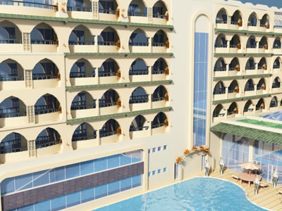 Hotel 100 Chambres Ain Turk Oran